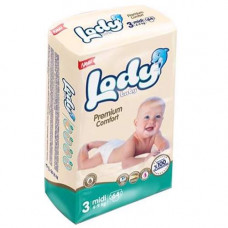 Подгузник LODY BABY № 3 (64шт) 4-9кг