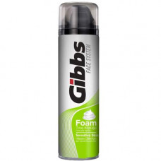 Пена для бритья GIBBS 200 мл sensitive