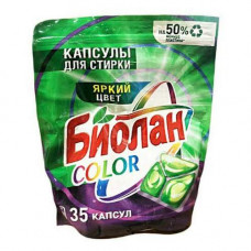 Средство для стирки БИОЛАН капсулы 35 шт колор