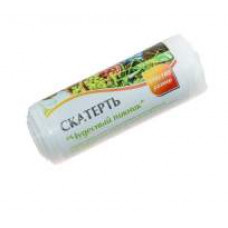 Скатерть EUROHOUSE 110*140 см 55 мкм (5 шт) белая 12182