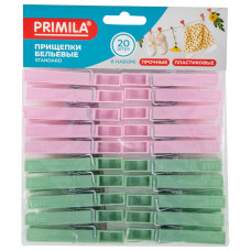 Прищепки бельевые PRIMILA 20 шт пластик 700517