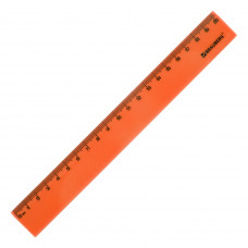 Линейка пластик 20 см BRAUBERG NEON 210773